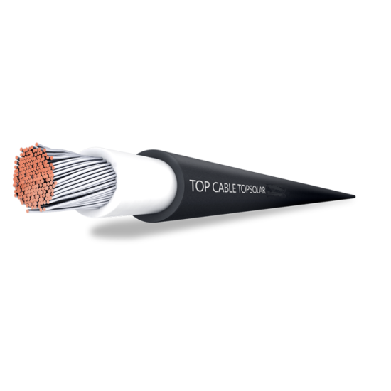 Cablu solar 4mm² Tambur 500m - Negru