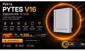 La SolarOne ai acum transport gratuit la Acumulator Pytes v16