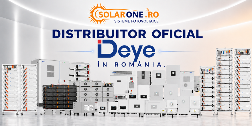 Invertoare si acumulatori Deye