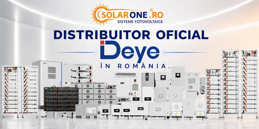 Invertoare si acumulatori Deye