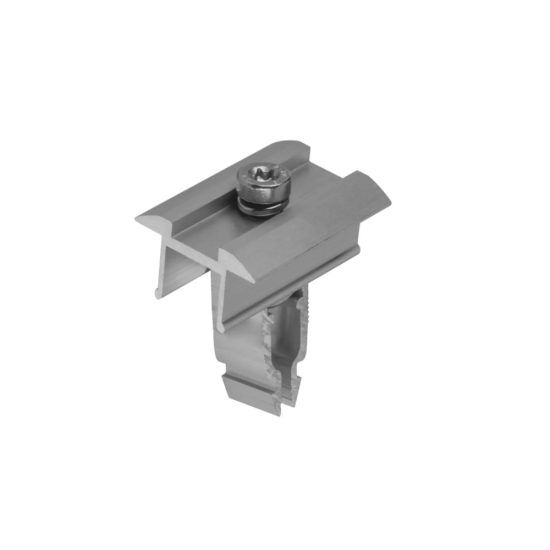 Clema de mijloc aluminiu „Click” pentru profile tip H 40×40 Clema de mijloc aluminiu „Click” pentru profile tip H 40×40
