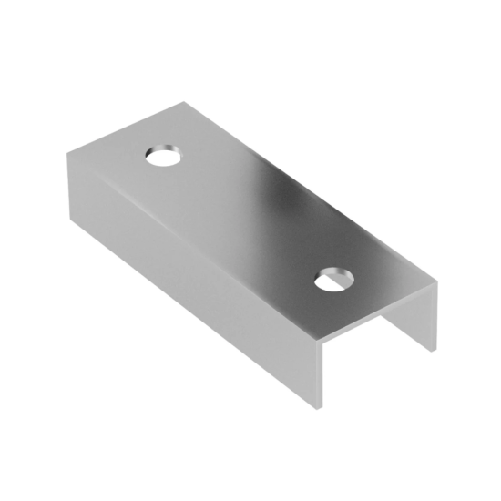 Conector pentru profile tip H de aluminiu panouri fotovoltaice 