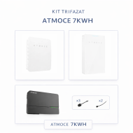Kit Acumulator ATMOCE MS-7K-U, Backup Trifazat ATMOCE MU100-T si Kit ATMOCE MA-ESSKits-T Kit ESS Trifazat cu Gateway MG100 și CT 80A, 7 KwH