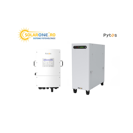 Pachet Pytes V15 + Solis/Pytes JS3PL15K – soluţie de stocare & invertor hibrid trifazat Pachet Pytes V15 + Solis/Pytes JS3PL15K – soluţie de stocare & invertor hibrid trifazat