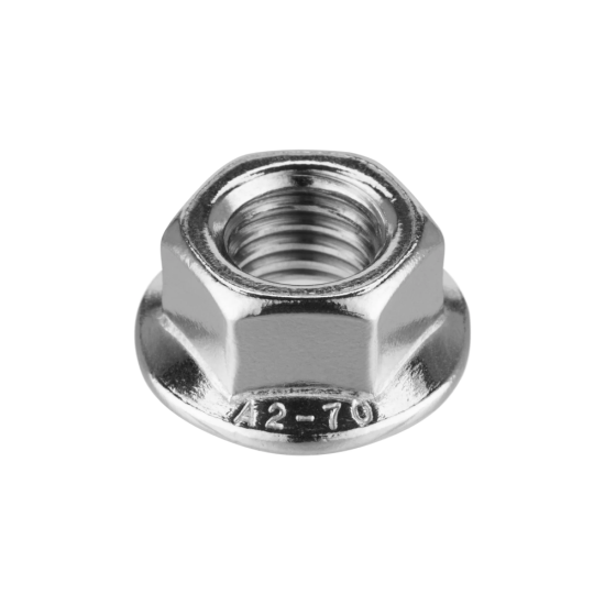 Piuliță autoblocantă hexagonală cu flansă pentru suruburi M10 Piuliță autoblocantă hexagonală cu flansă pentru suruburi M10