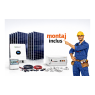 Sistem fotovoltaic 6kW OFF-GRID, monofazat complet cu montaj inclus