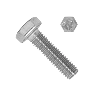 Surub hexagonal M10 pentru fixare conector sine cu profil tip H pentru panouri fotovoltaice