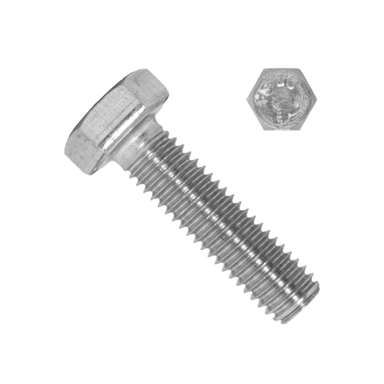 Surub hexagonal M10 pentru fixare conector sine cu profil tip H pentru panouri fotovoltaice Surub hexagonal M10 pentru fixare conector sine cu profil tip H pentru panouri fotovoltaice