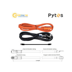 Kit cabluri Invertor-Baterie Pytes V5a