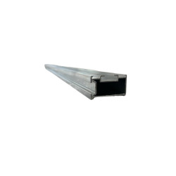 Șină aluminiu ISO cu prindere laterală la 2,4 m