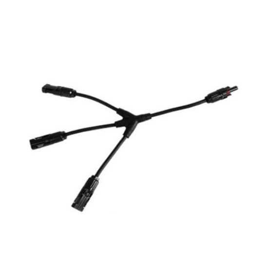 Splitter cablu solar 10/12cm H4 UTX, Amphenol, mama-mama-mama - tata Splitter cablu solar 10/12cm H4 UTX, Amphenol, mama-mama-mama - tata