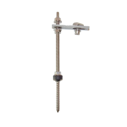 Surub cu dublu filet Hangerboard 250x10 + placa montaj