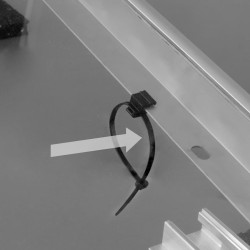 Colier plastic pentru cabluri