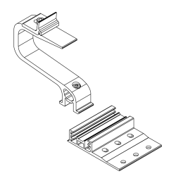 Carlig pentru tigla ceramica K2 SingleHook 3S Single Rail