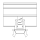 Clema de capat universala K2 Single Rail, Solid Rail, Base Rail