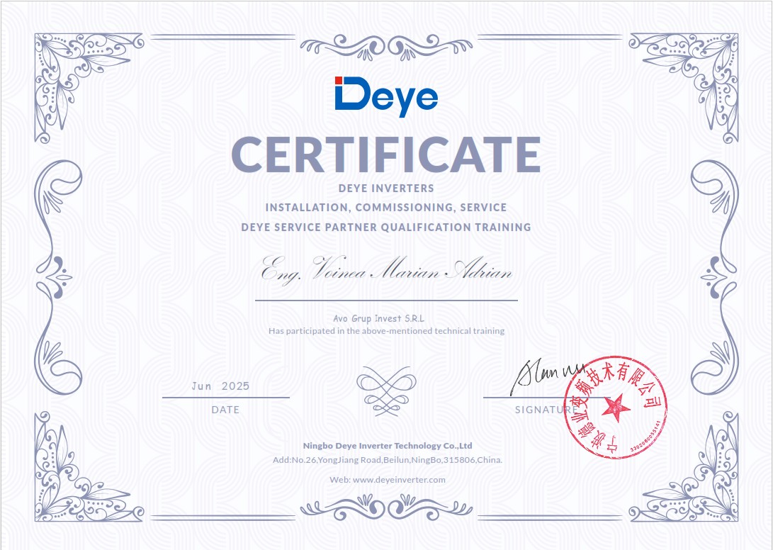 Certificate 1